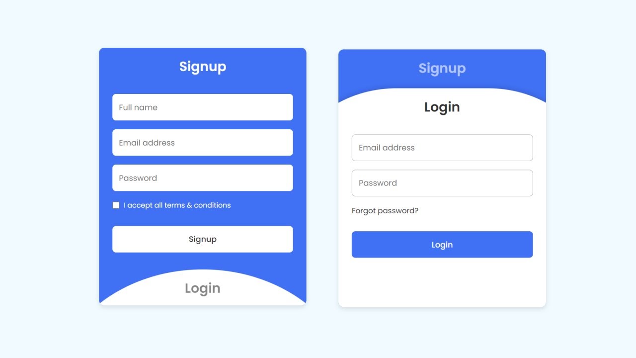 'Video thumbnail for Responsive Login & Registration Form in HTML CSS & JavaScript'