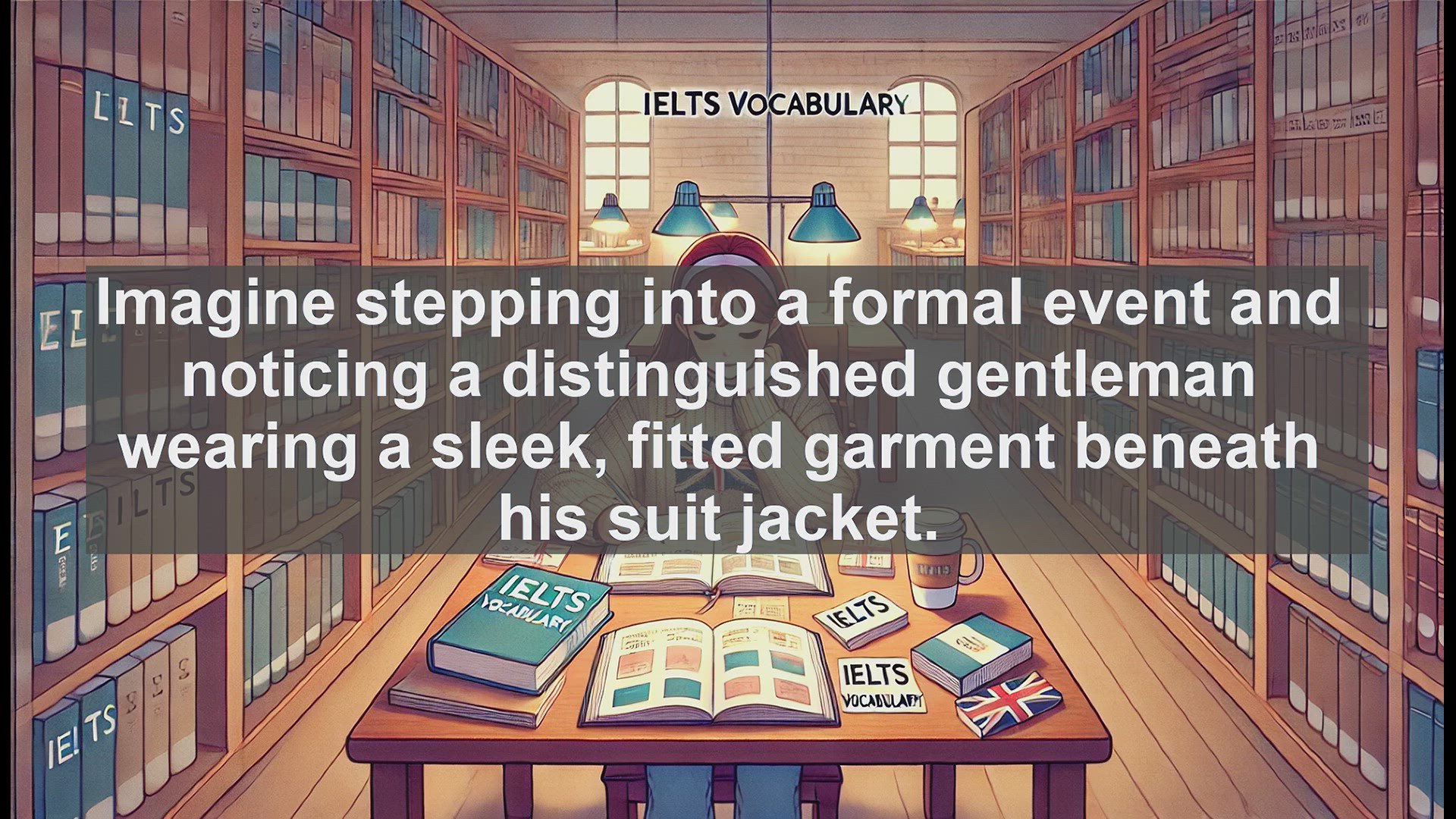 'Video thumbnail for 2000 Must Know IELTS 9.0 Vocabulary - IELTS Vocabulary: Understanding 'Waistcoat' for Band 9.0'