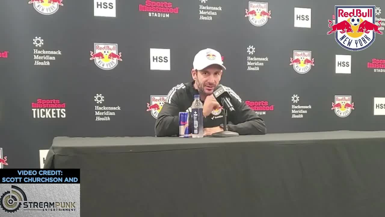 'Video thumbnail for stream punk soccer: nycfc defeats red bulls 3-2: sandro schwarz post-match press conference, hudson river derby analysis'