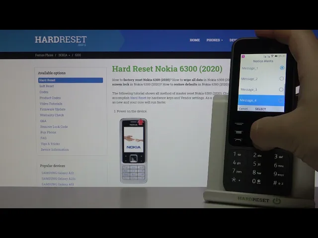 Video thumbnail for How to Find Notice Alerts in NOKIA 6300 2020 - Sound Settings