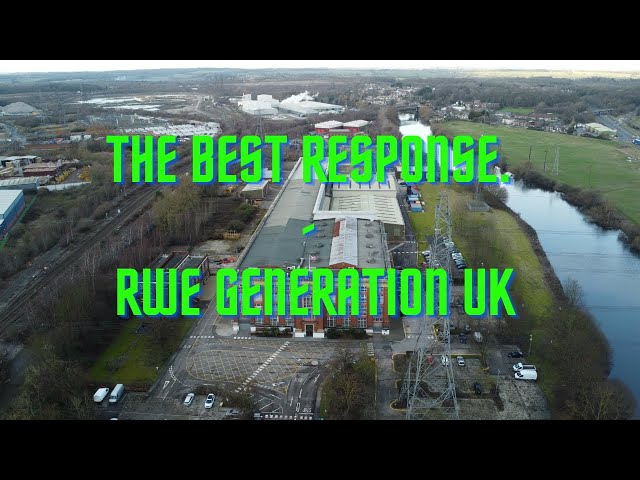 Video thumbnail for The Best Repsonse. RWE Generation UK 🔋⚡📷🛸✅