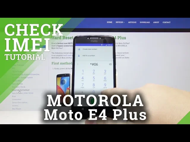 Video thumbnail for How to Find IMEI & SN in Motorola Moto E4 Plus – IMEI & Serial Number Checkup