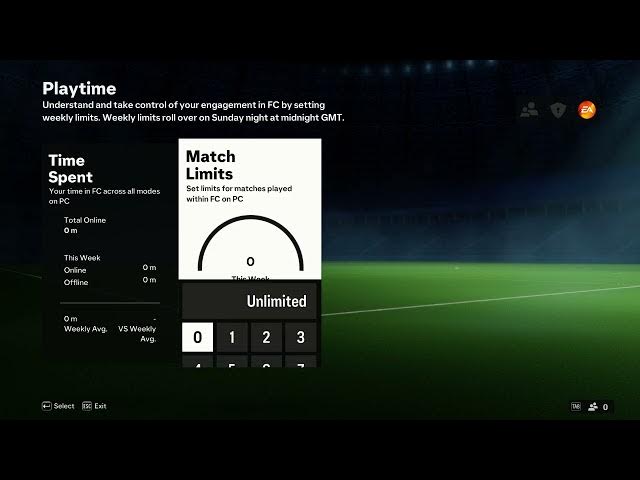 Video thumbnail for How To Check Total Playtime In FC 24 ( FIFA 24 ) | View In Game Hours