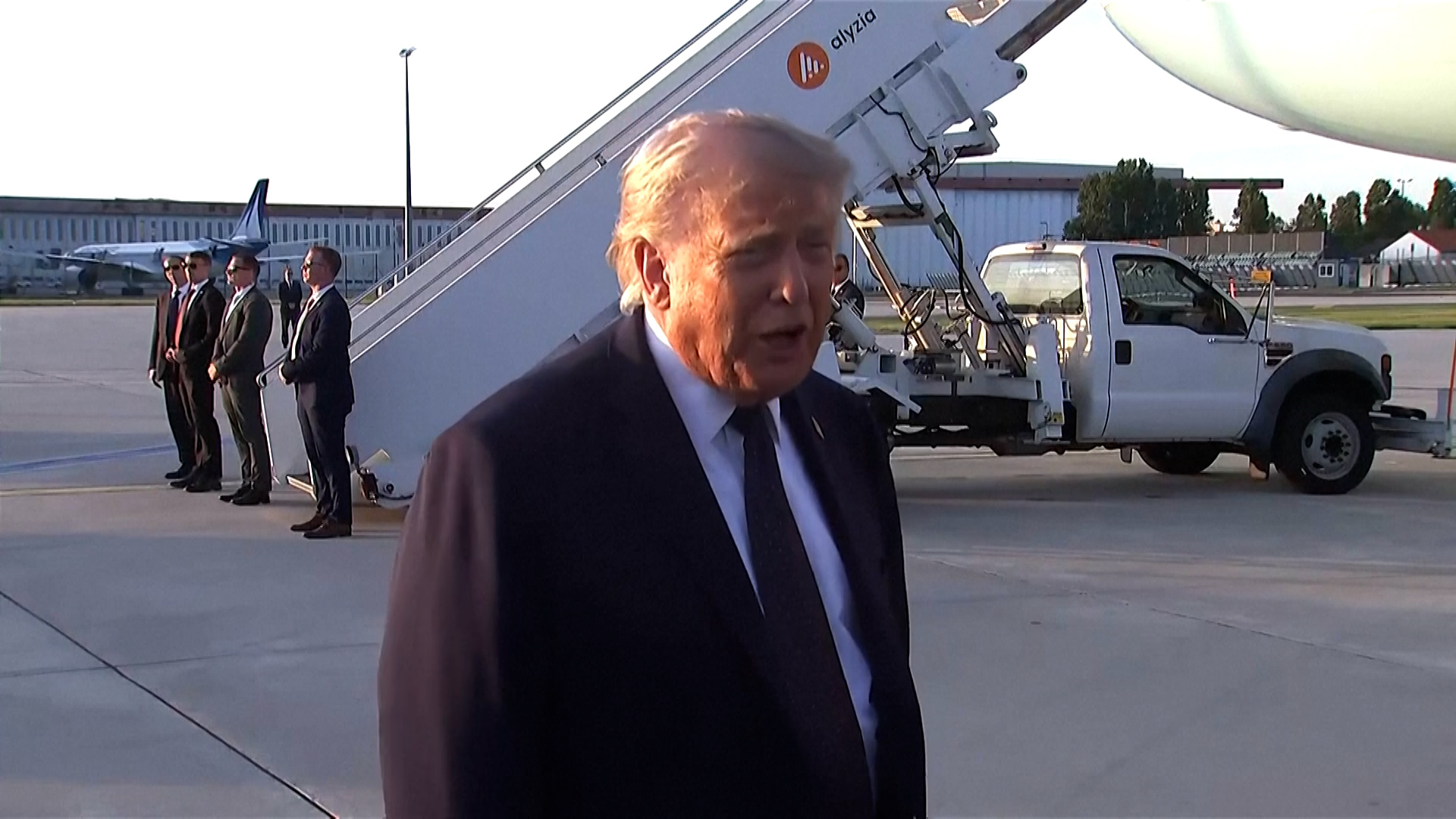 Video thumbnail for Trump says it’s ‘unfair’ for Iran to lack ballistic missiles