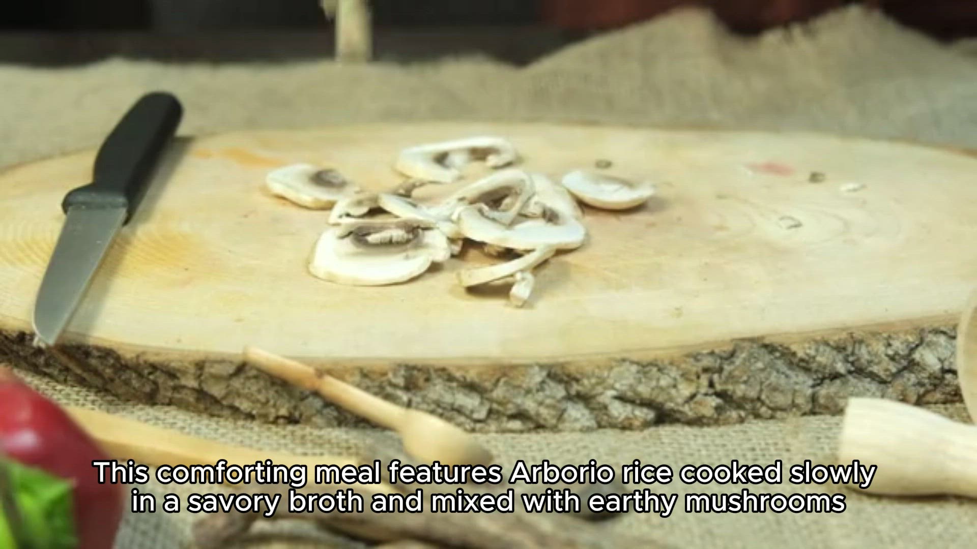 Video thumbnail for Mushroom Risotto Recipe