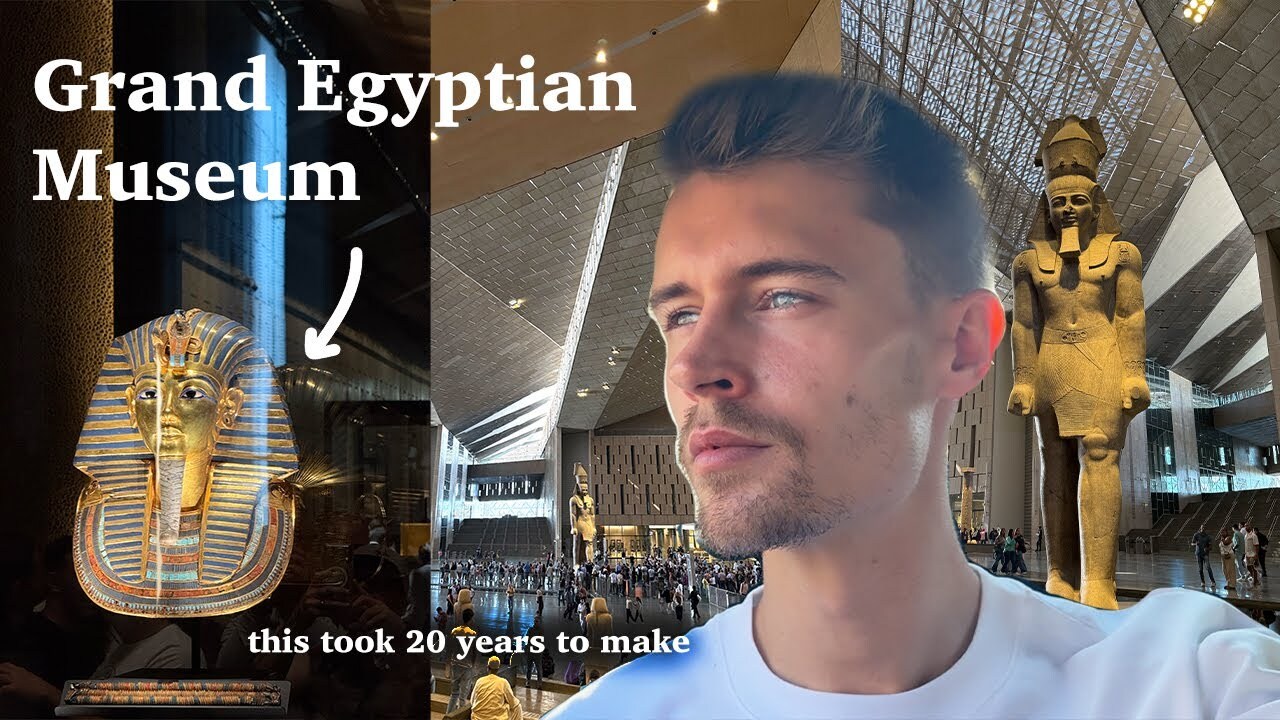 Video thumbnail for Inside Egypt's $1 Billion Grand Egyptian Museum
