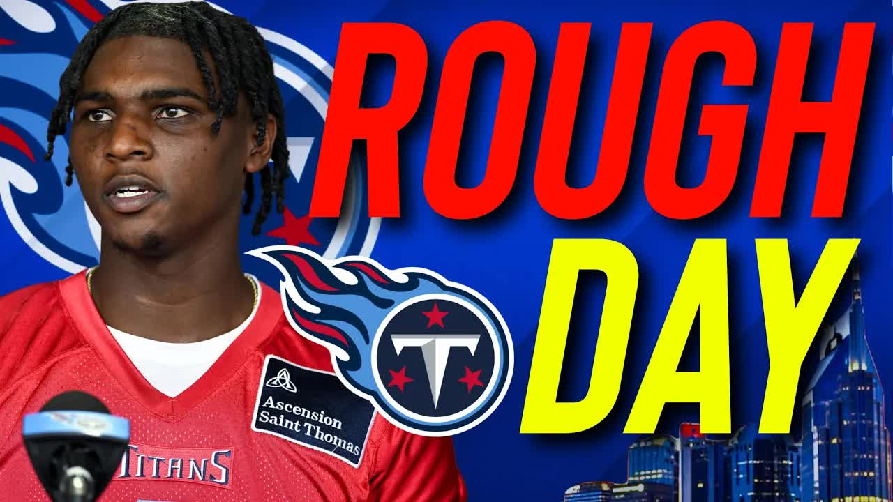 Video thumbnail for A to Z Sports Nashville: titans dreadful day! falcons joint practice analysis, cam ward, jarvis brownlee