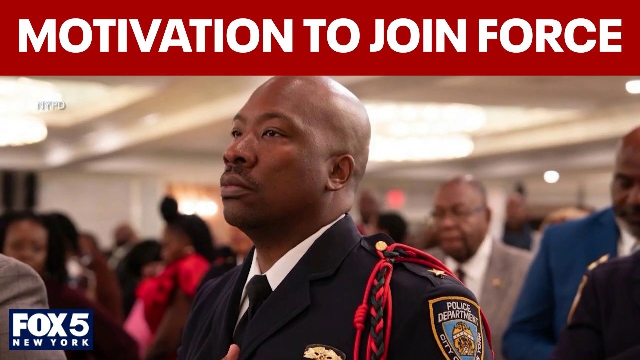 Video thumbnail for NYPD chief on motivation to join force