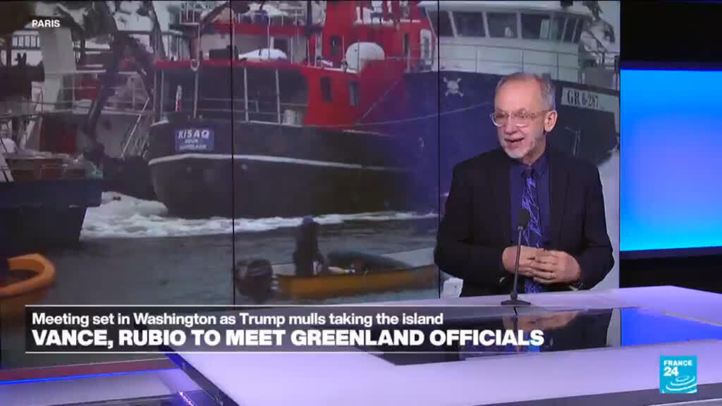Video thumbnail for Greenland: Meeting set in Washington as Trump mulls taking the island