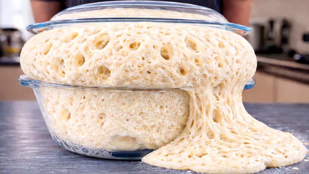 Video thumbnail for You Won't Believe How This Dough Rises! A New Bread Method