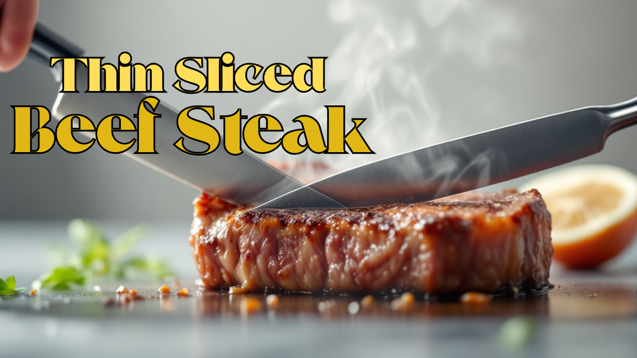 Video thumbnail for Thin Sliced Beef Steak