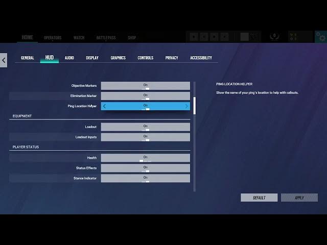 Video thumbnail for How To Customize Player Status In HUD On Rainbow Six Siege