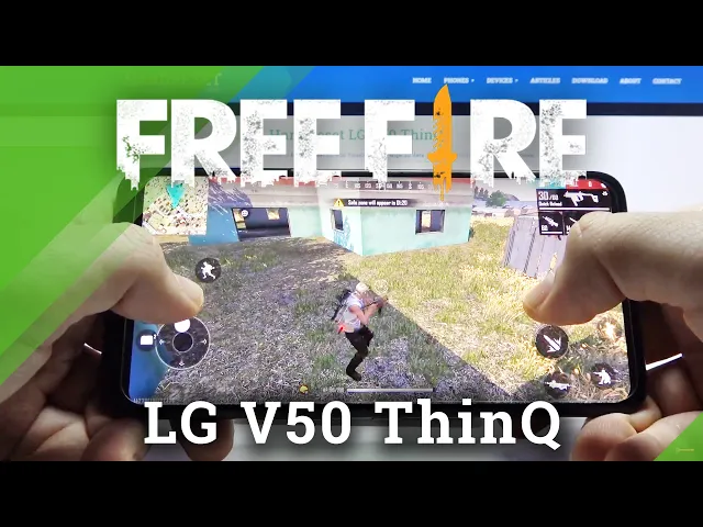 Video thumbnail for Garena Free Fire on LG V50 ThinQ – Gaming Quality Test