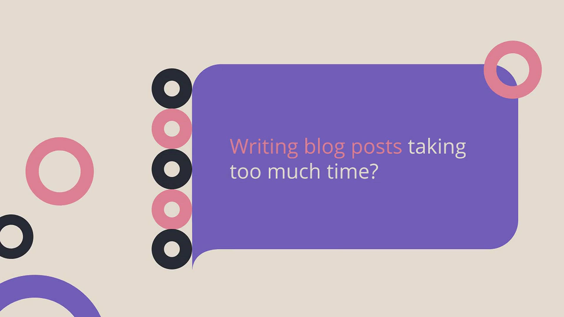 'Video thumbnail for 6 Time-Saving Tips to Write Blog Posts Faster'