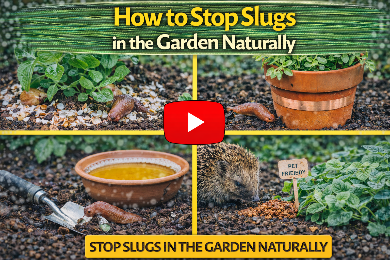 Video thumbnail for How to Stop Slugs in the Garden Naturally