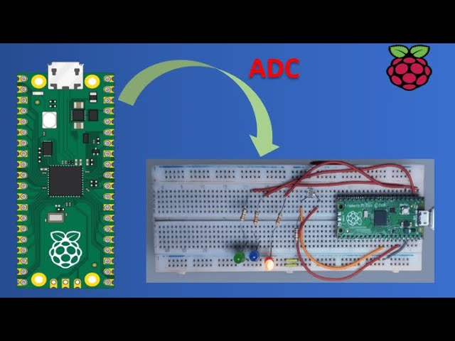 Video thumbnail for Raspberry Pi Pico ADC tutorial using Arduino IDE with Example Code