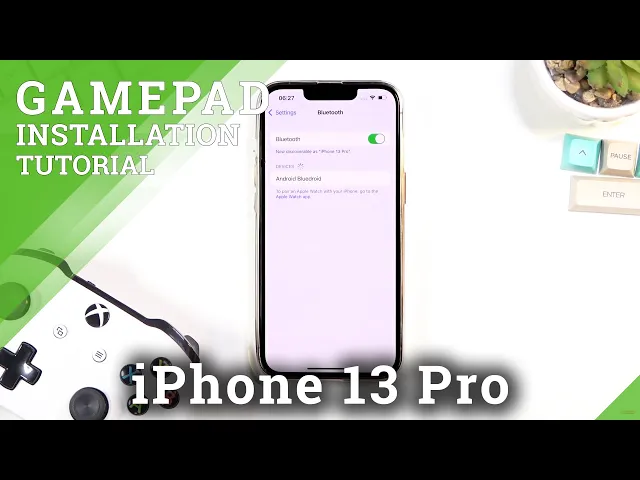 Video thumbnail for How to Connect Xbox GamePad to iPhone 13 Pro – Set Controller