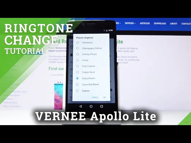 Video thumbnail for How to Locate Ringtones in Vernee Apollo Lite – Ringtone List