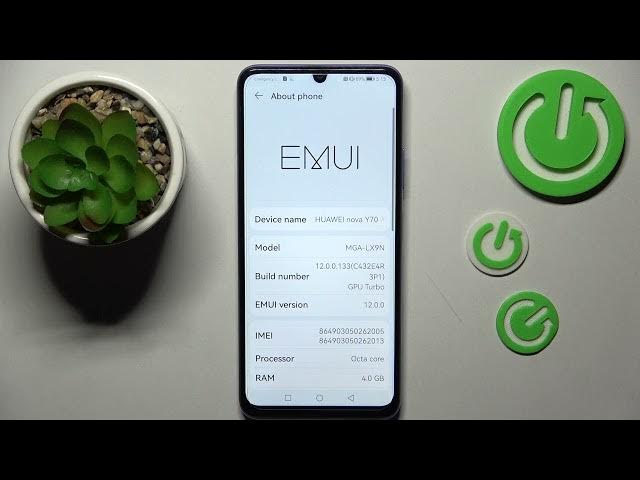 Video thumbnail for HUAWEI NOVA Y70 - How To Check Phone Specification
