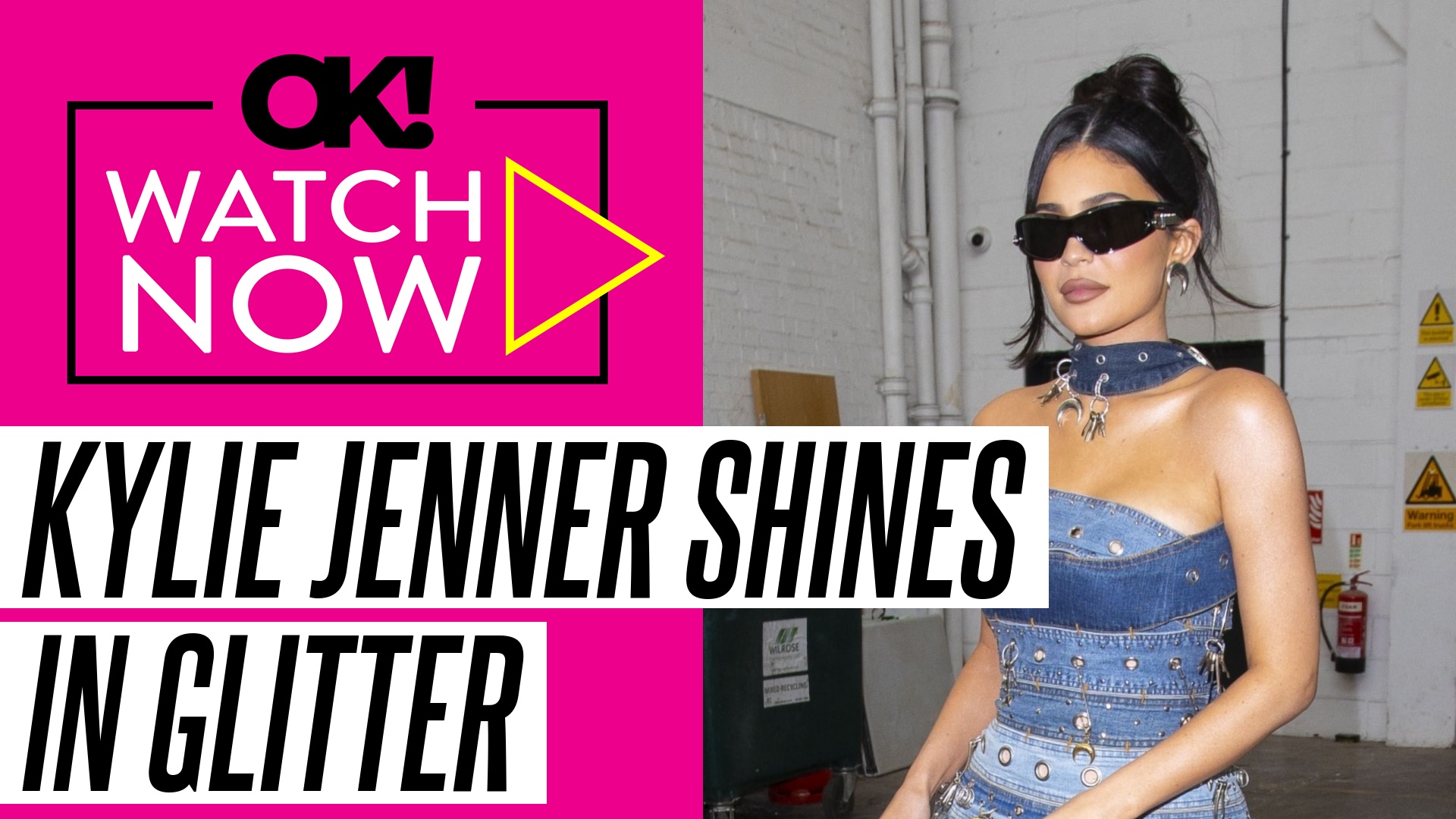 Video thumbnail for Topless Kylie Jenner Wears Nothing But Body Glitter in Drool-Worthy Throwback Photos