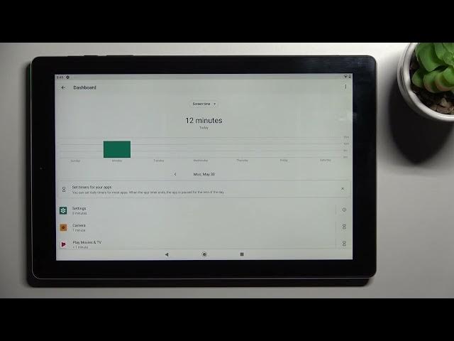 Video thumbnail for How to Check Total Screen Time on CHUWI HiPad X - Check Overall Screen Time