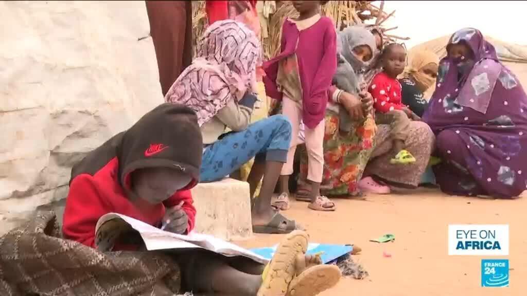 Video thumbnail for How Sudanese children are going back to school in a refugee camp after years of war