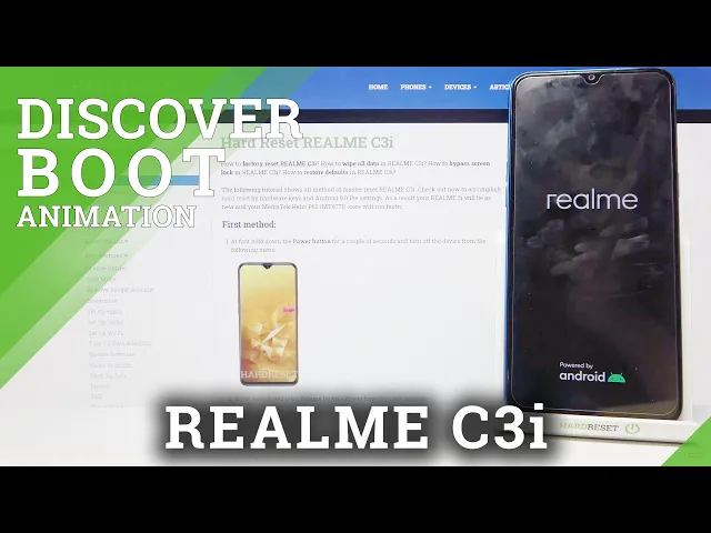 Video thumbnail for Realme C3i - Discover Boot Animation on This Device