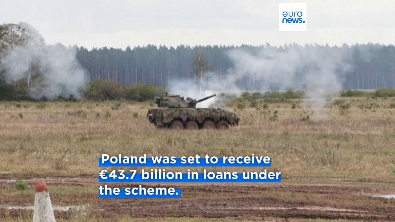Video thumbnail for Polish President Nawrocki vetoes law unlocking €44bn in EU defence loans