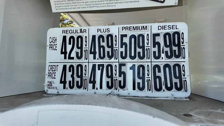 Video thumbnail for Fuel and travel costs spike, leaving LI seniors, commuters and travelers struggling