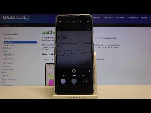 Video thumbnail for How to Activate Audio Control in LG K42s – Control Camera with Voice