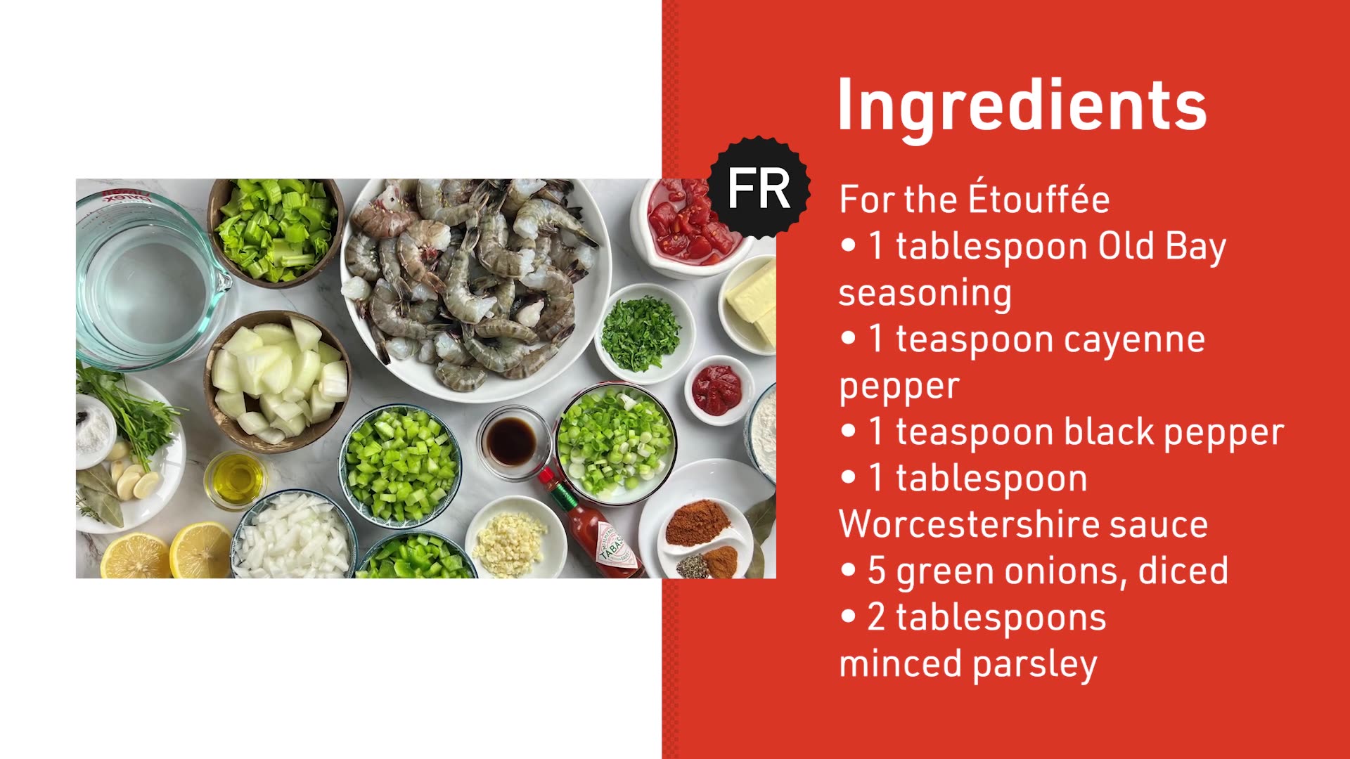 'Video thumbnail for Louisiana Shrimp Étouffée Recipe'