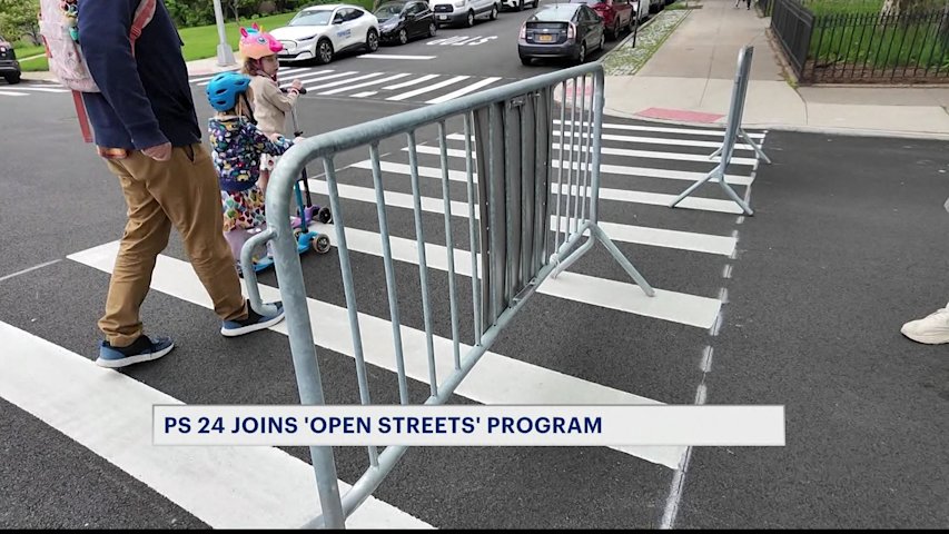 Video thumbnail for Riverdale school closes street during drop-off and pickup