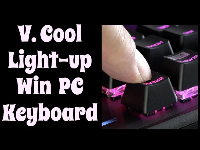 Video thumbnail for Roccat "Pyro" Light-Up PC Keyboard -- REVIEW