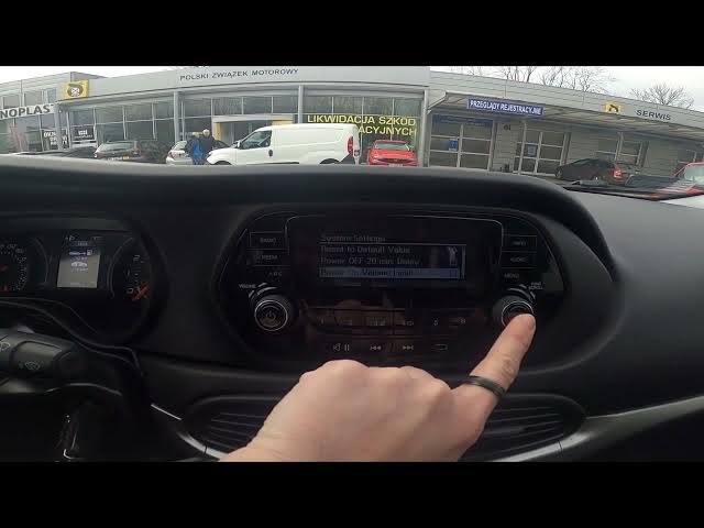 Video thumbnail for How to Enable or Disable Power On Volume Limit in Fiat Tipo II ( 2015 - now )