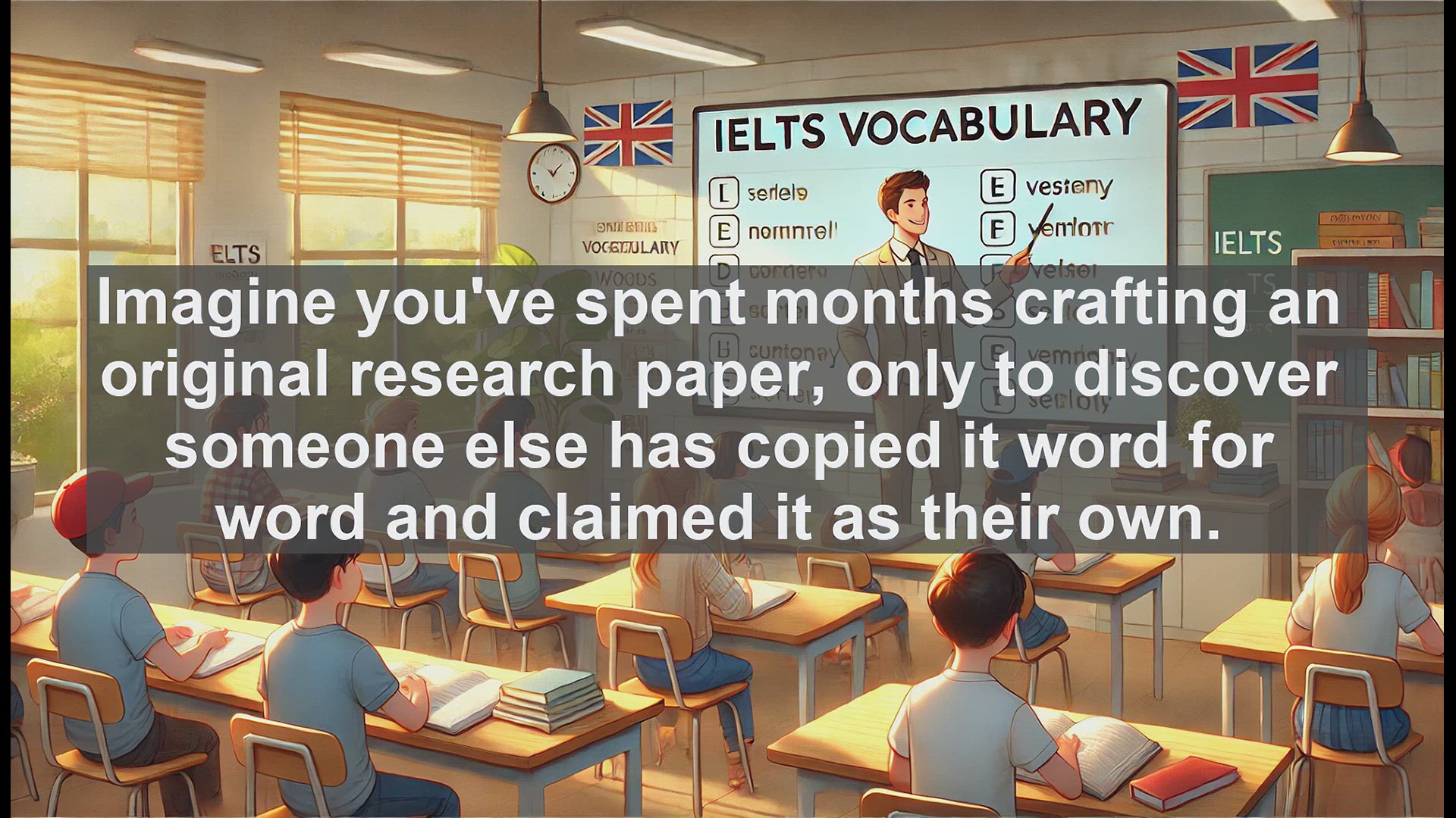 'Video thumbnail for 2000 Must Know IELTS 9.0 Vocabulary - Understanding Plagiarism: What It Means to Plagiarize'