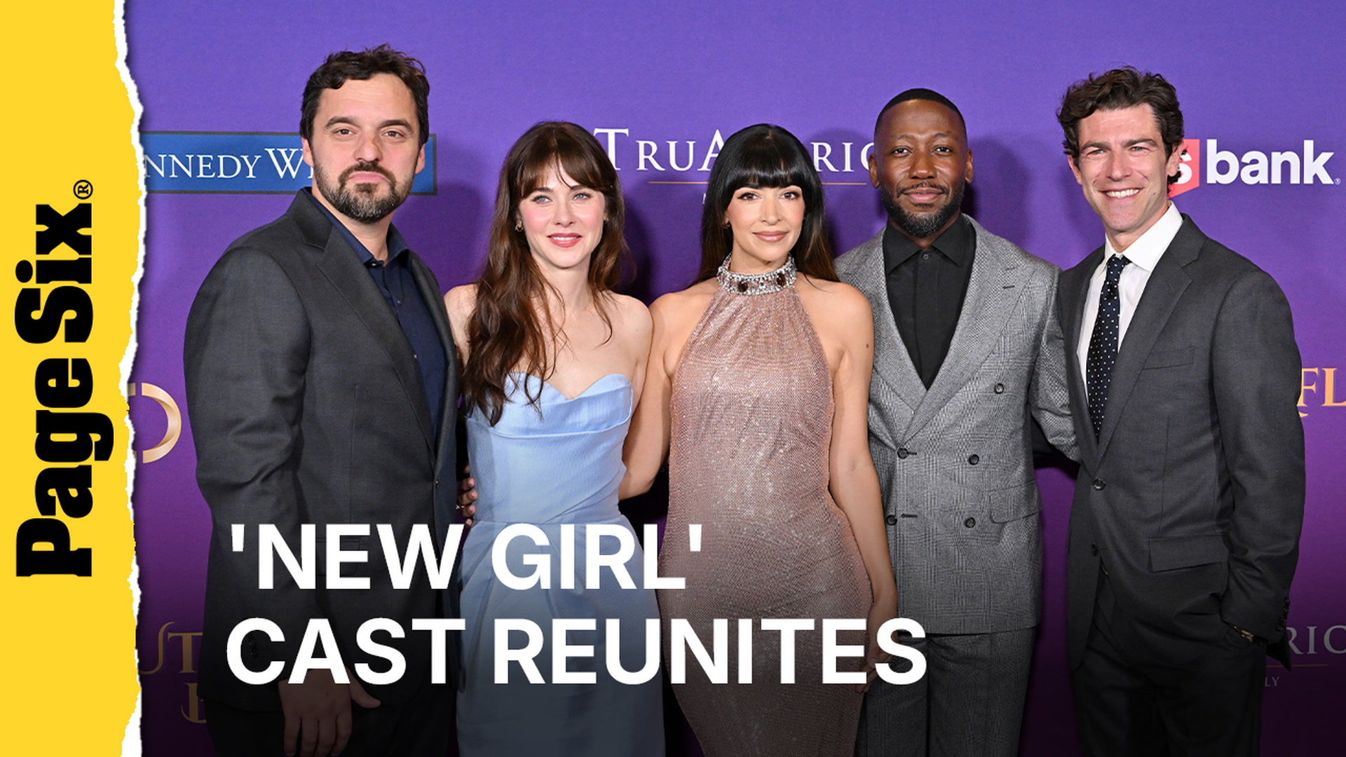 Video thumbnail for 'New Girl' cast reunites at 2026 Chrysalis Butterfly Ball