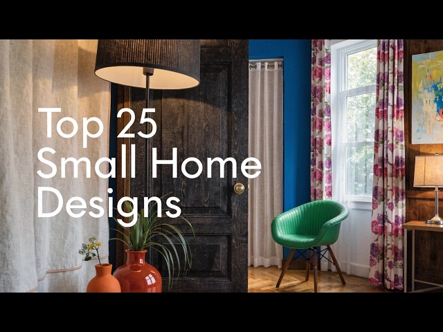 Video thumbnail for Top 25 Small Home Designs: Incredible Tiny House Exterior Tour!