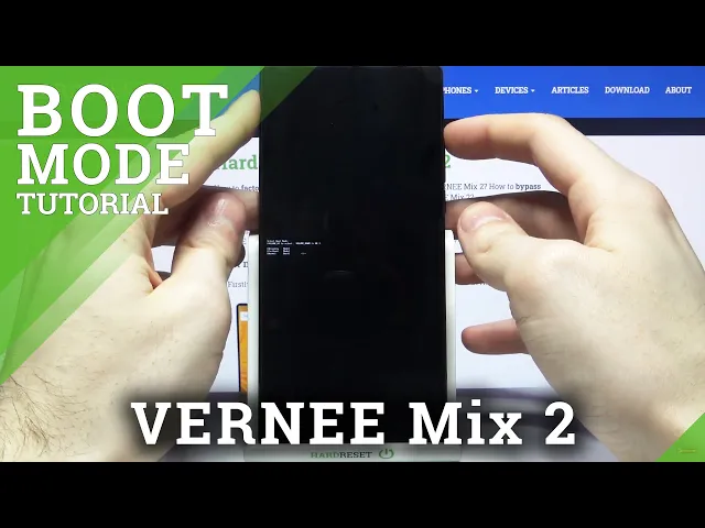 Video thumbnail for How to Enter Boot Mode on VERNEE Mix 2 – Open Hidden Mode