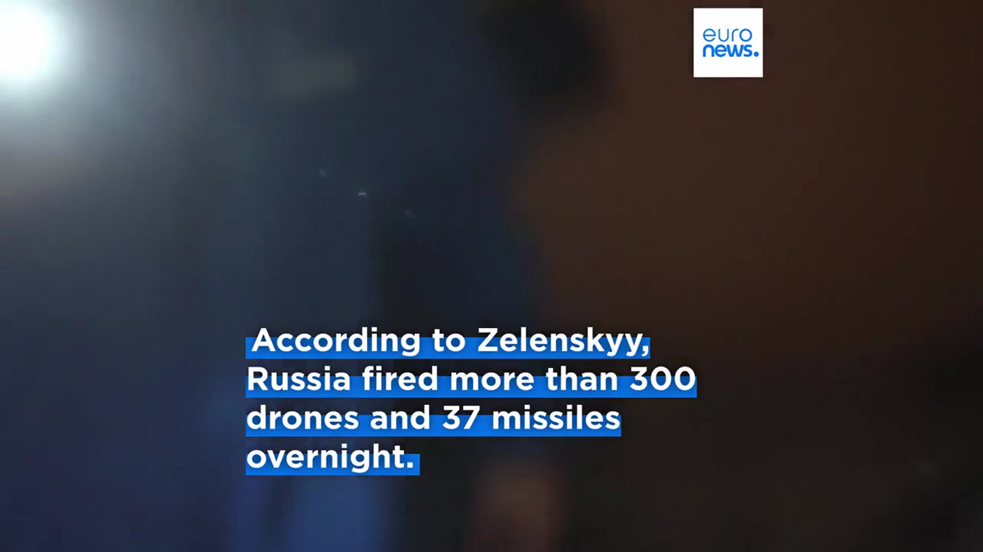 'Video thumbnail for Russia batters Ukraine’s energy grid with drone and missile strikes, officials say'