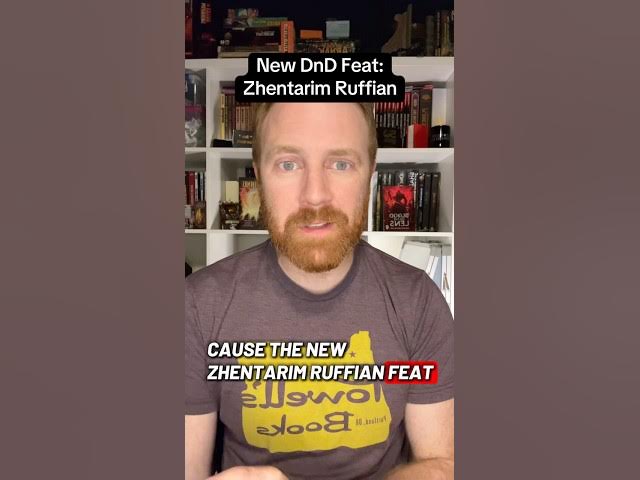 Video thumbnail for The new zhentarim ruffian feat for dnd is absolutely fantastic.