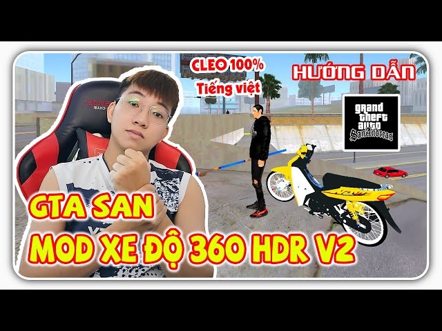 Video thumbnail for Mode Xe Độ Góc Nhìn Thứ Nhất GTA SAN 360 HDR V2 | L-N-P CHANNEL
