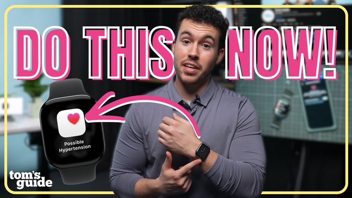 Video thumbnail for Apple Watch Blood Pressure Monitoring : Hypertension Alerts Explained