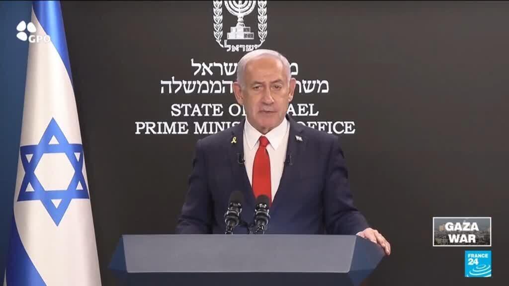 'Video thumbnail for Israel's Netanyahu under pressure at home and abroad regarding Gaza occupation plan'