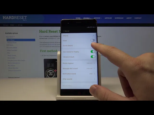 Video thumbnail for How to Open Vibration Settings in NUBIA Z17 Lite – Enter Vibration Settings