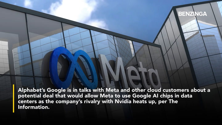 Video thumbnail for Alphabet Stocks Hits New Highs As Meta Mulls Deploying Google AI Chips In Data Centers