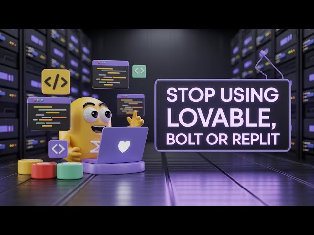 Video thumbnail for Stop Using Lovable, Bolt or Replit - This Open Source AI App Builder ACTUALLY Works