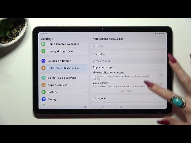 Video thumbnail for How to Switch Off App Notifications in Huawei MatePad SE - Block App Notifications