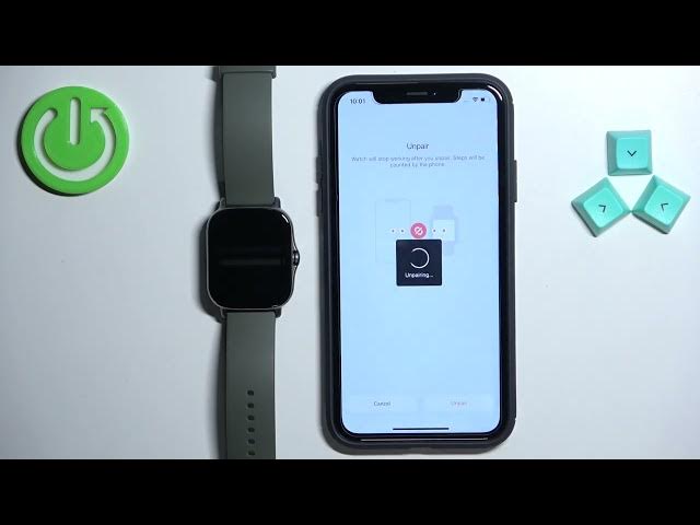 Video thumbnail for How to Unpair AMAZFIT GTS 2e From iPhone