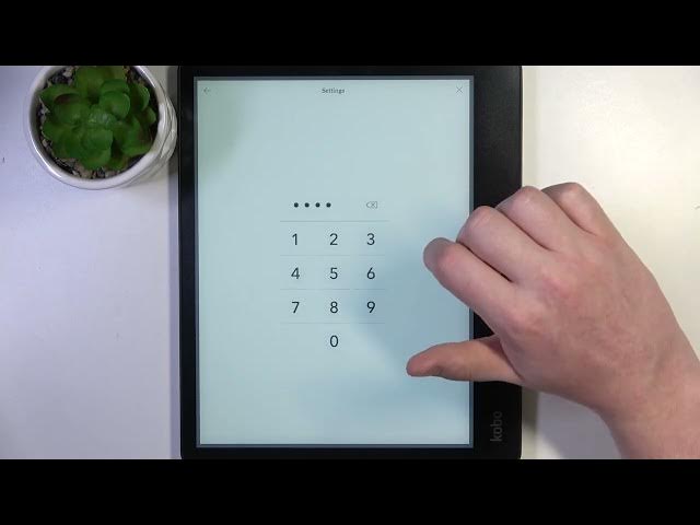 Video thumbnail for Rakuten Kobo Elipsa   How To Set Up Pin Lock