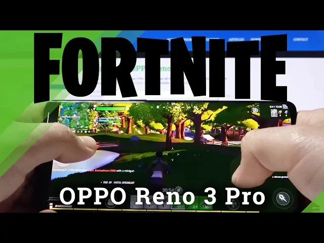 Video thumbnail for Fortnite Gameplay on OPPO Reno 3 Pro – Test Game Performance